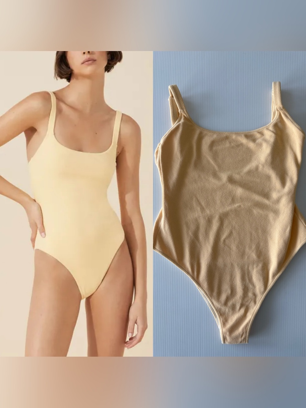 12 NWOT Zulu & Zephyr Butter Terry Cloth One Piece Swimsuit
